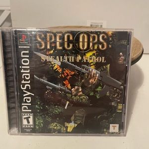 PlayStation 1 Spec ops stealth patrol game